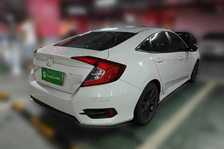 Used Honda Civic 2019 220TURBO CVT Dynamic Edition China VI Rear Right 45 Deg