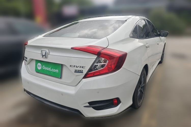 Used Honda Civic 2019 220TURBO CVT Dynamic Edition China VI Rear Right 45 Deg
