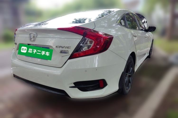 Used Honda Civic 2019 220TURBO CVT Dynamic Edition China VI Rear Right 45 Deg