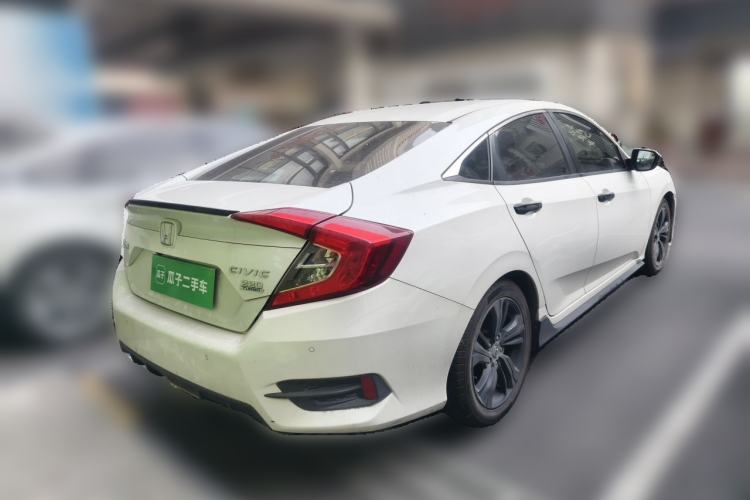 Used Honda Civic 2019 220TURBO CVT Dynamic Edition China VI Emission Standard Rear Right 45 Deg