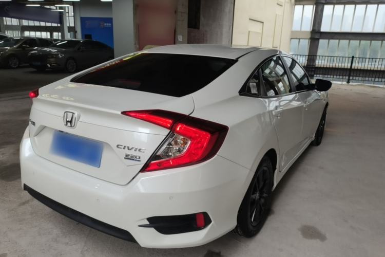 Used Honda Civic 2019 220TURBO CVT Dynamic Edition China VI Rear Right 45 Deg