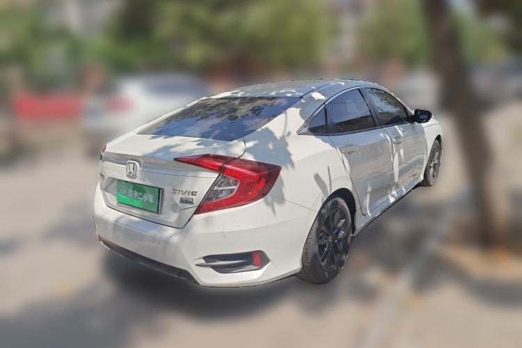 Used Honda Civic 2019 220TURBO CVT Dynamic Edition China VI Rear Right 45 Deg