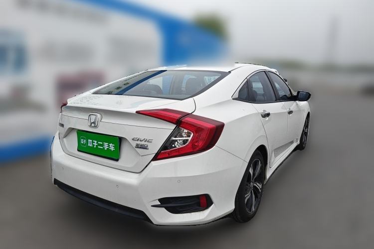Used Honda Civic 2019 220TURBO CVT Power Edition China VI Emission Standard Rear Right 45 Deg