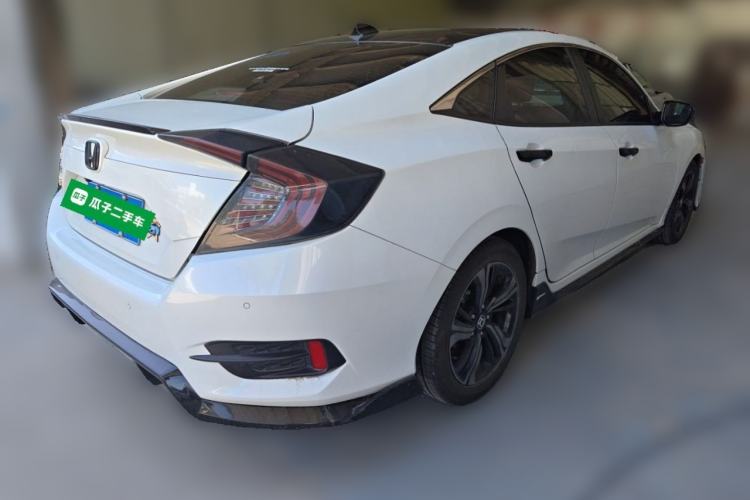 Used Honda Civic 2019 220TURBO CVT Dynamic Edition China VI Emission Standard Rear Right 45 Deg