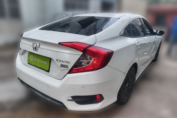 Used Honda Civic 2019 220TURBO CVT Dynamic Edition China VI Rear Right 45 Deg