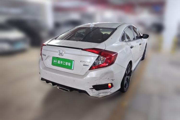 Used Honda Civic 2019 220TURBO CVT Dynamic Edition China VI Emission Standard Rear Right 45 Deg