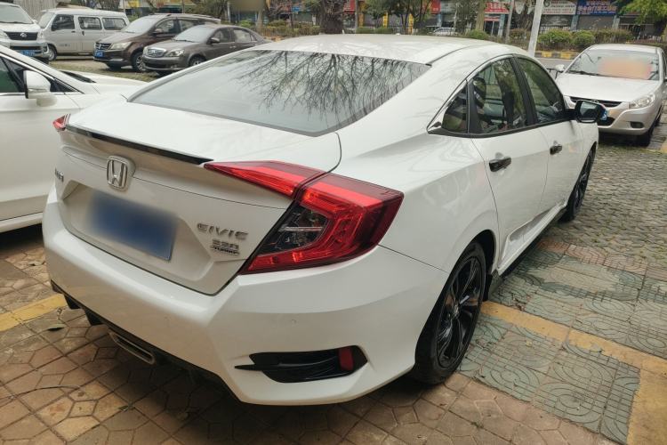 Used Honda Civic 2019 220TURBO CVT Dynamic Edition China VI Emission Standard Rear Right 45 Deg