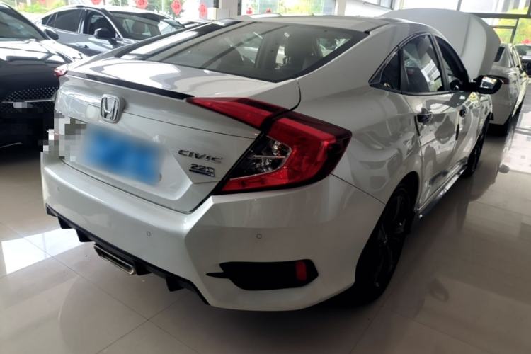 Used Honda Civic 2019 220TURBO CVT Dynamic Edition China VI Emission Standard Rear Right 45 Deg