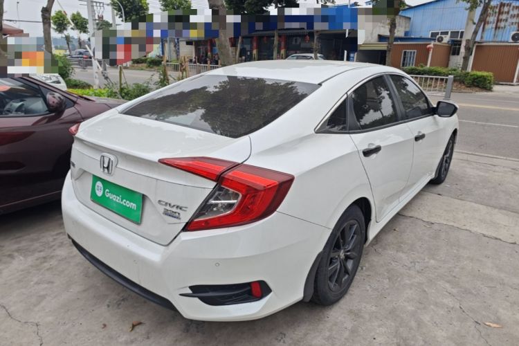 Used Honda Civic 2019 220TURBO CVT Dynamic Edition China V Rear Right 45 Deg