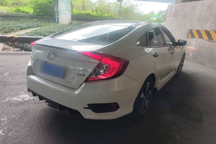 Used Honda Civic 2019 220TURBO CVT Dynamic Edition China VI Emission Standard Rear Right 45 Deg