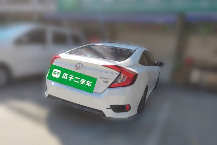 Used Honda Civic 2019 220TURBO CVT Dynamic Edition China VI Rear Right 45 Deg
