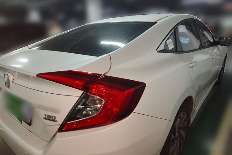 Used Honda Civic 2019 180TURBO CVT Shangyue Edition China VI Emission Standard Rear Right 45 Deg