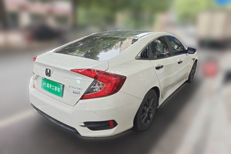 Used Honda Civic 2019 220TURBO CVT Dynamic Edition China VI Rear Right 45 Deg