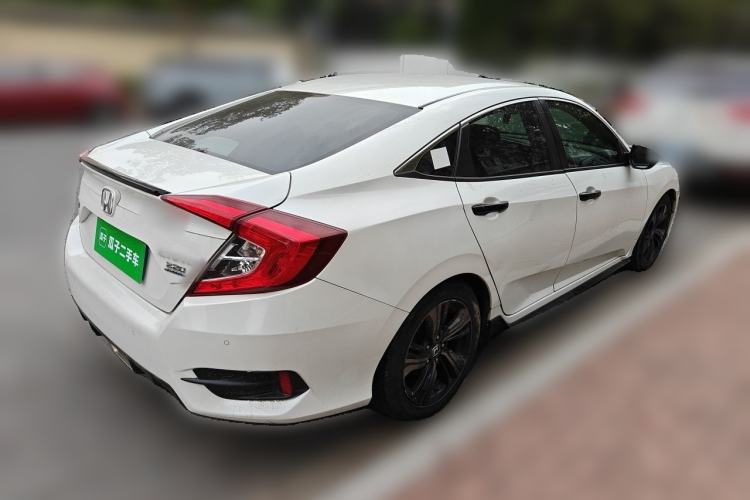 Used Honda Civic 2019 220TURBO CVT Dynamic Edition China VI Emission Standard Rear Right 45 Deg