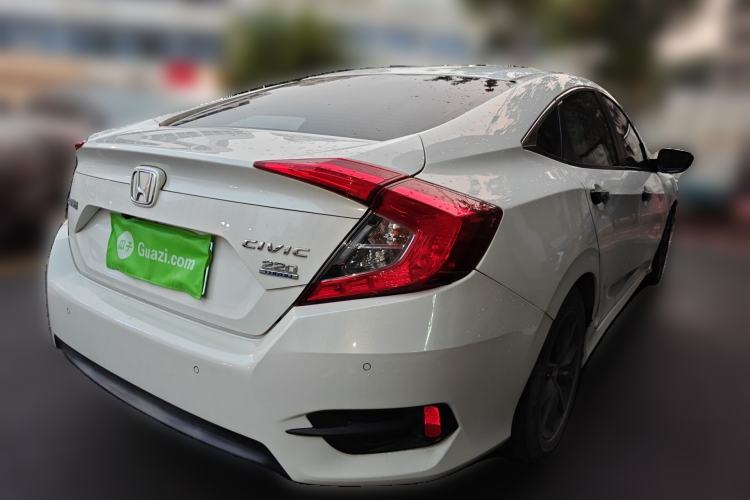 Used Honda Civic 2019 220TURBO CVT Dynamic Edition China VI Rear Right 45 Deg