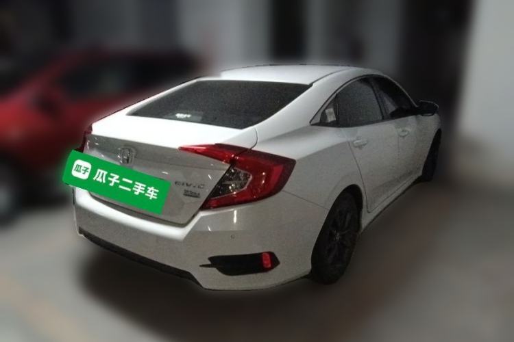 Used Honda Civic 2019 220TURBO CVT Dynamic Edition China VI Rear Right 45 Deg