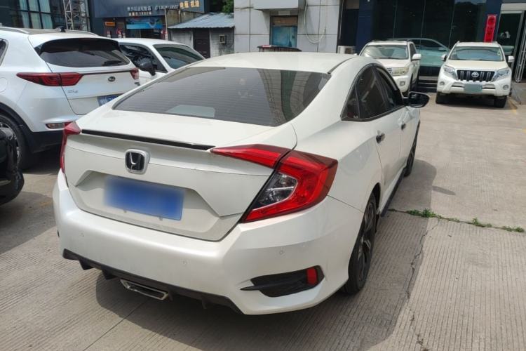 Used Honda Civic 2019 220TURBO CVT Dynamic Edition China VI Emission Standard Rear Right 45 Deg