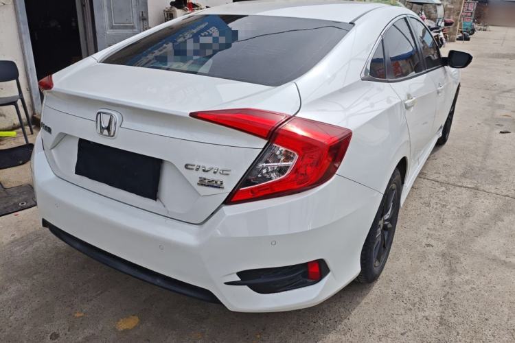 Used Honda Civic 2019 220TURBO CVT Dynamic Edition China VI Rear Right 45 Deg