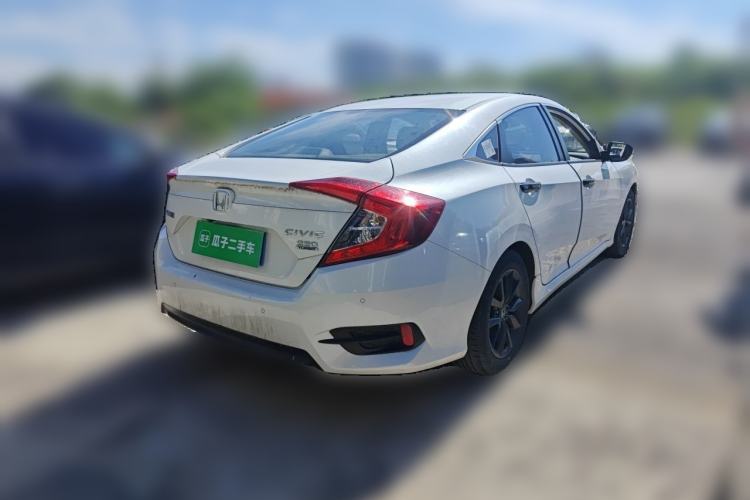 Used Honda Civic 2019 220TURBO CVT Dynamic Edition China VI Rear Right 45 Deg
