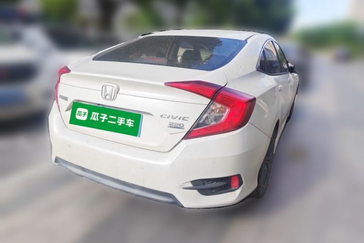 Used Honda Civic 2019 220TURBO CVT Dynamic Edition China VI Rear Right 45 Deg