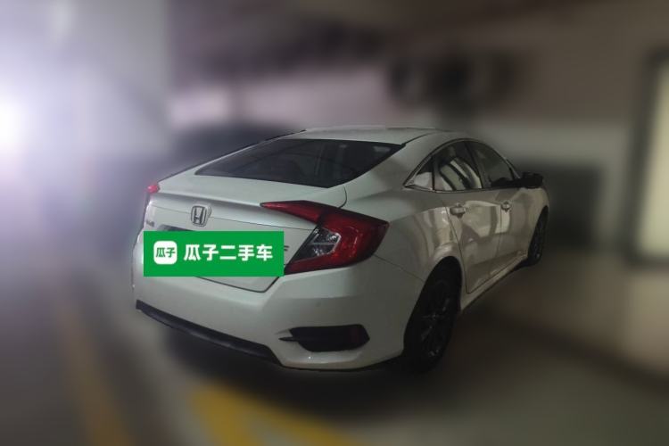 Used Honda Civic 2019 220TURBO CVT Dynamic Edition China VI Rear Right 45 Deg