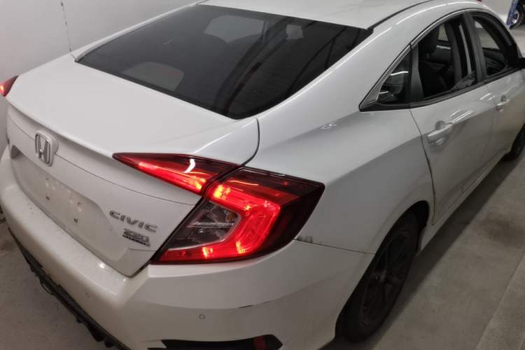 Used Honda Civic 2019 220TURBO CVT Dynamic Edition China VI Rear Right 45 Deg