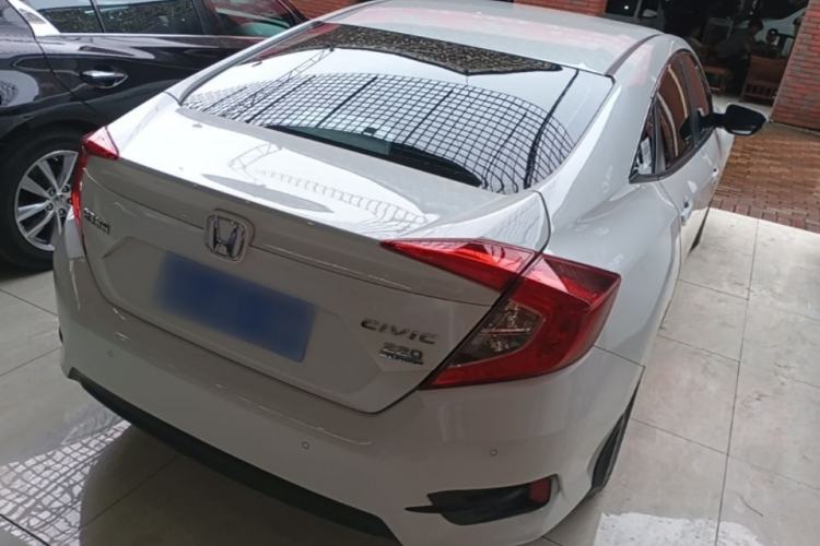 Used Honda Civic 2019 220TURBO CVT Dynamic Edition China VI Rear Right 45 Deg