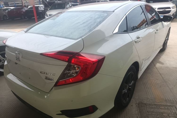 Used Honda Civic 2019 220TURBO CVT Dynamic Edition China VI Rear Right 45 Deg