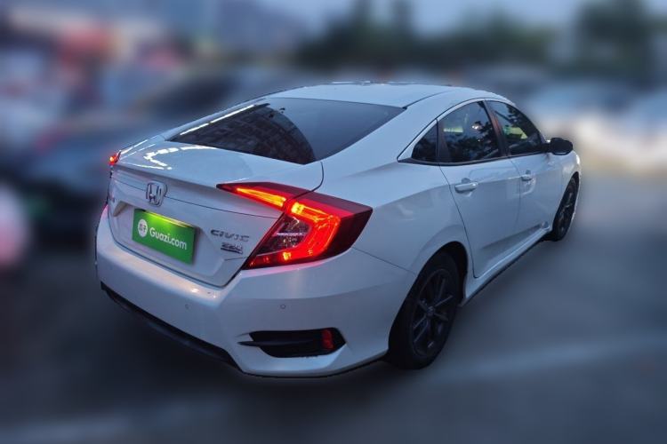 Used Honda Civic 2019 220TURBO CVT Dynamic Edition China VI Rear Right 45 Deg