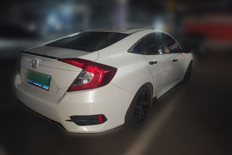 Used Honda Civic 2019 220TURBO CVT Dynamic Edition China V Emission Standard Rear Right 45 Deg