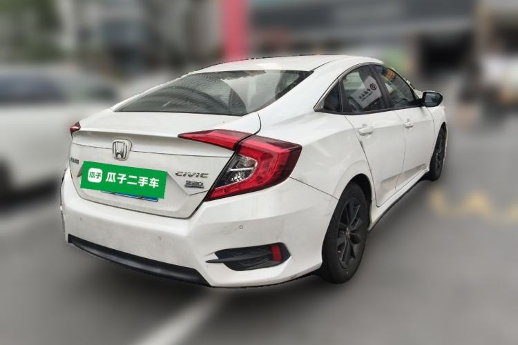 Used Honda Civic 2019 220TURBO CVT Dynamic Edition China VI Rear Right 45 Deg