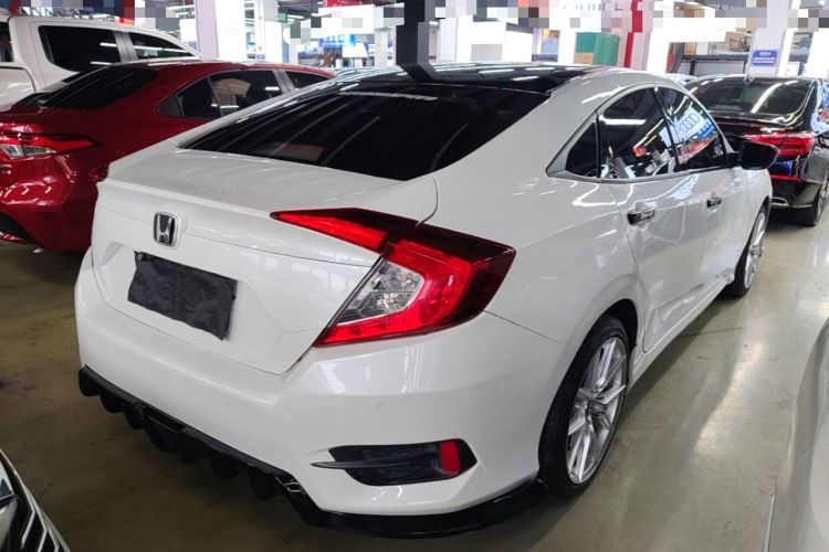 Used Honda Civic 2019 220TURBO CVT Dynamic Edition China VI Rear Right 45 Deg