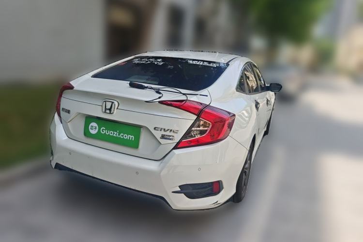 Used Honda Civic 2019 220TURBO CVT Dynamic Edition China VI Rear Right 45 Deg