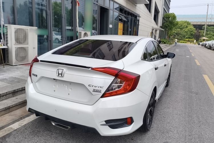 Used Honda Civic 2019 220TURBO CVT Dynamic Edition China VI Emission Standard Rear Right 45 Deg