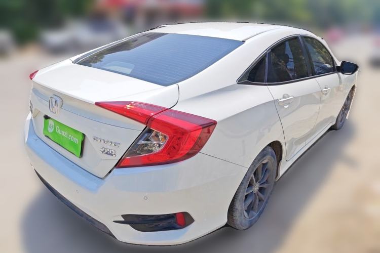 Used Honda Civic 2019 220TURBO CVT Dynamic Edition China VI Rear Right 45 Deg