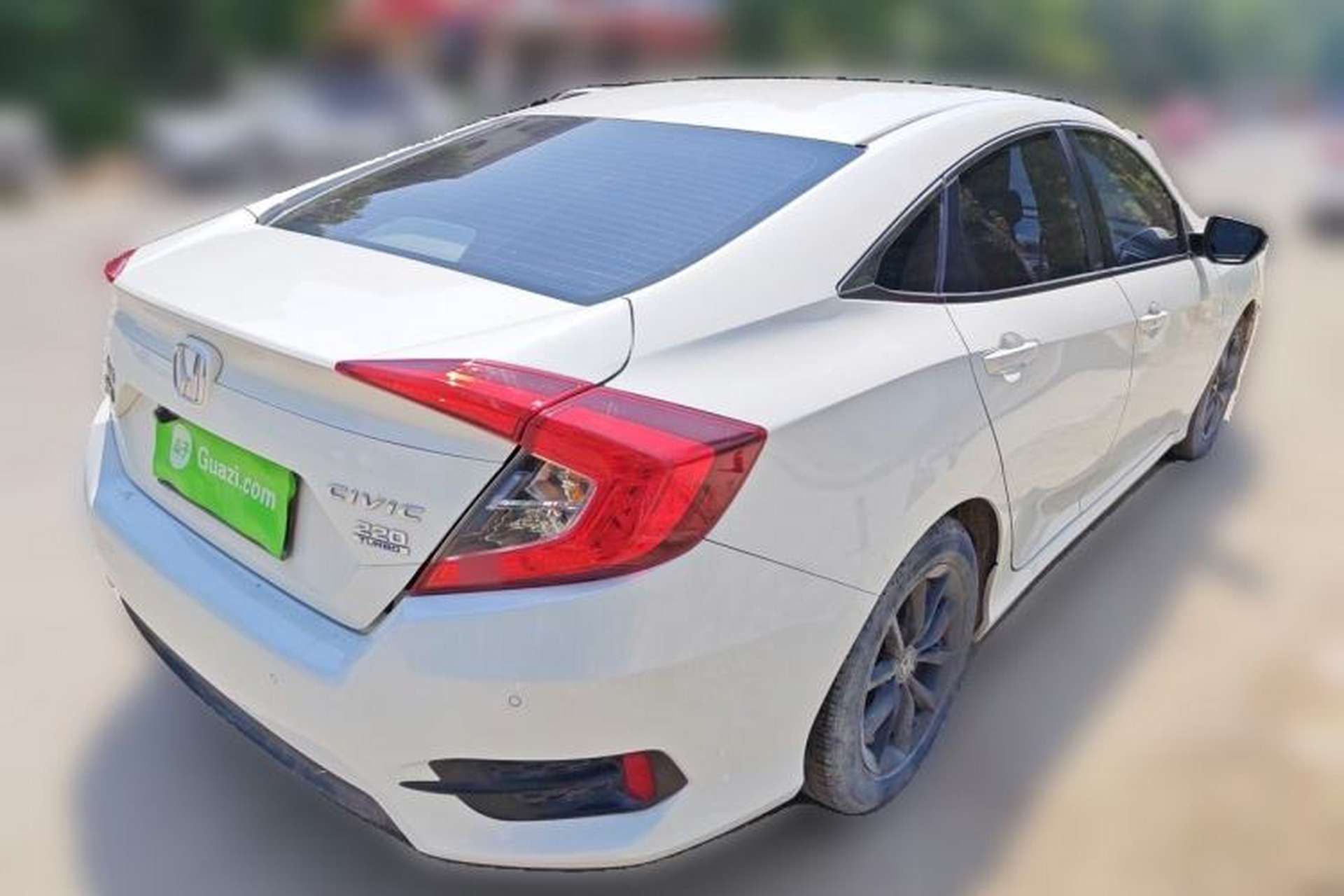 Used Honda Civic 2019 220TURBO CVT Dynamic Edition China VI Rear Right 45 Deg