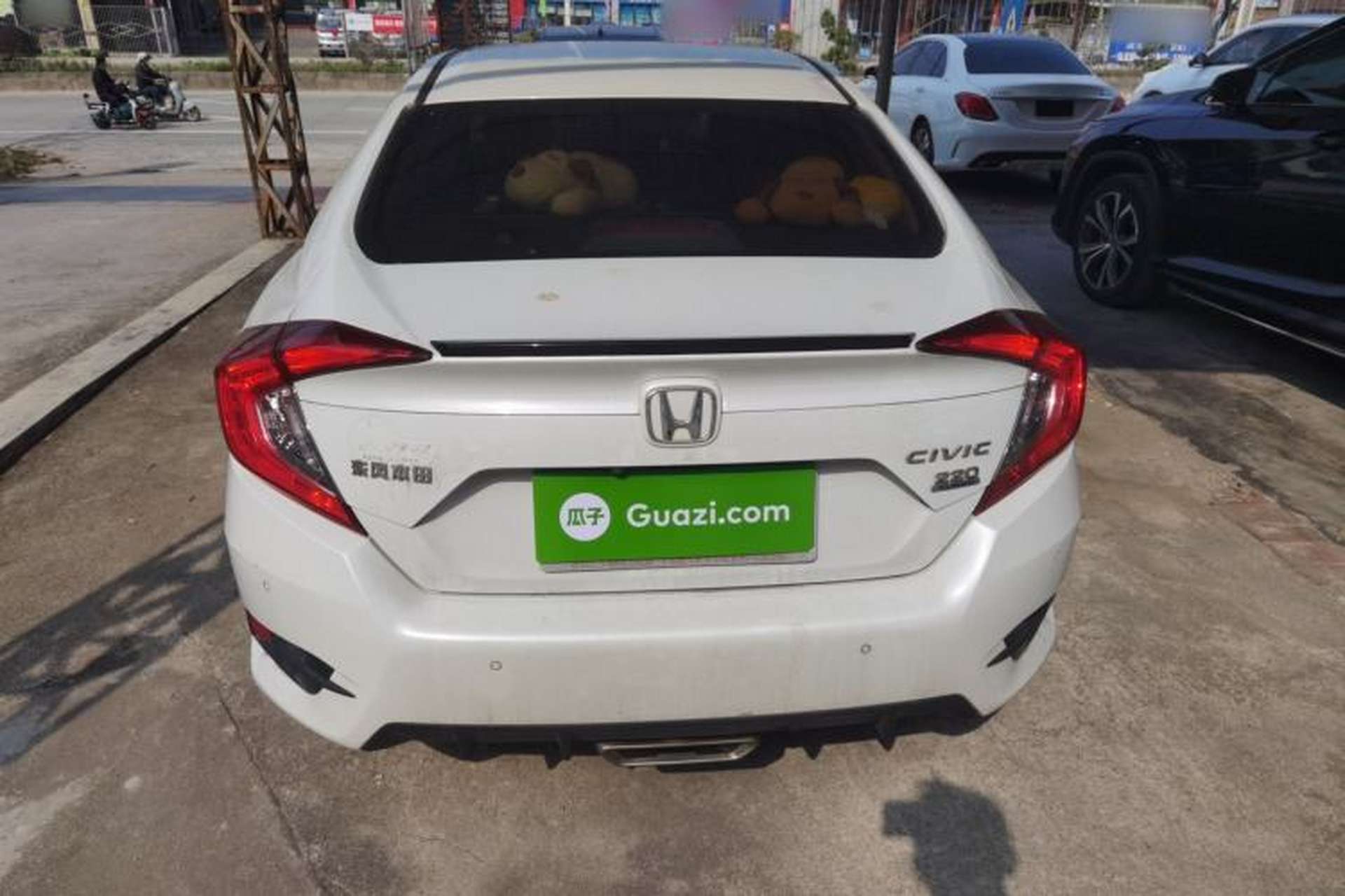 Used Honda Civic 2019 220TURBO CVT Dynamic Edition China VI Emission Standard Rear