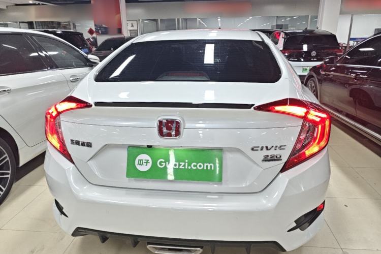 Used Honda Civic 2019 220TURBO CVT Dynamic Edition China VI Emission Standard Rear