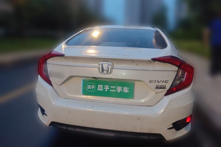 Used Honda Civic 2019 220TURBO CVT Dynamic Edition China VI Rear