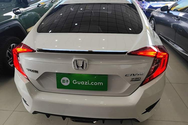 Used Honda Civic 2019 220TURBO CVT Dynamic Edition China VI Emission Standard Rear