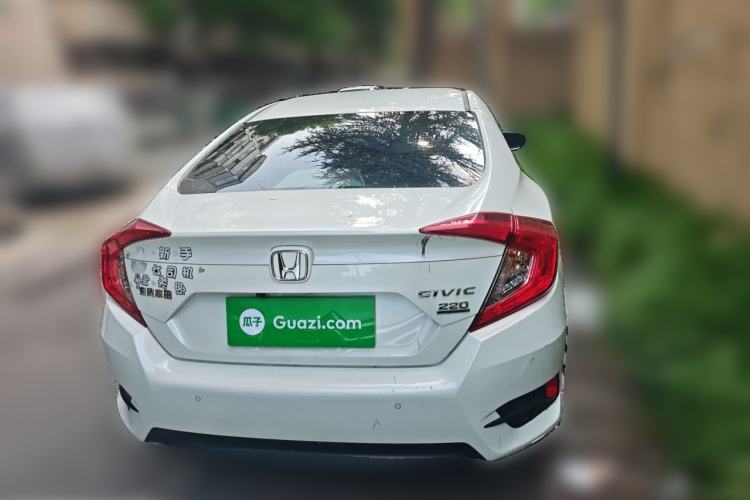Used Honda Civic 2019 220TURBO CVT Dynamic Edition China VI Rear