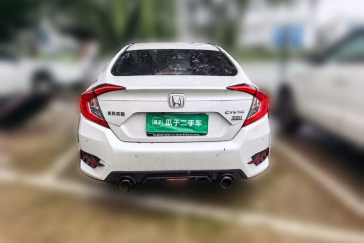 Used Honda Civic 2019 220TURBO CVT Dynamic Edition China V Rear