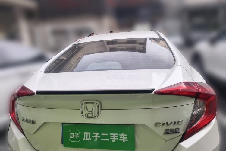 Used Honda Civic 2019 220TURBO CVT Dynamic Edition China VI Emission Standard Rear