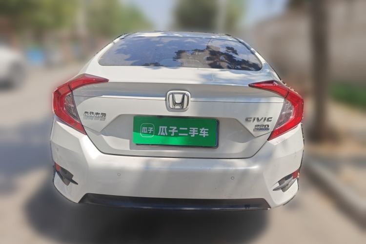 Used Honda Civic 2019 220TURBO CVT Dynamic Edition China VI Rear