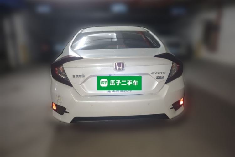 Used Honda Civic 2019 220TURBO CVT Dynamic Edition China VI Rear