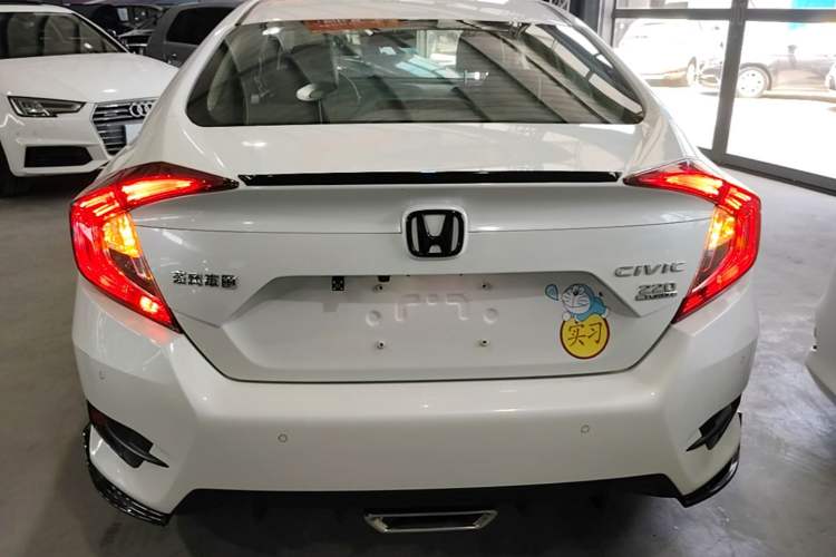Used Honda Civic 2019 220TURBO CVT Dynamic Edition China VI Emission Standard Rear