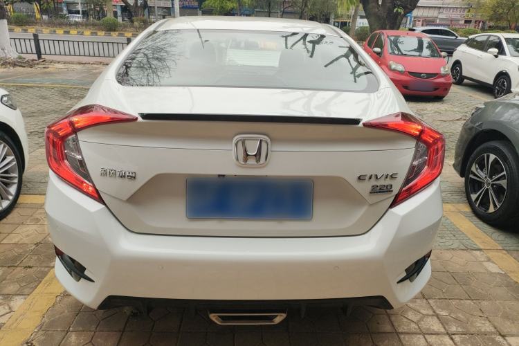 Used Honda Civic 2019 220TURBO CVT Dynamic Edition China VI Emission Standard Rear
