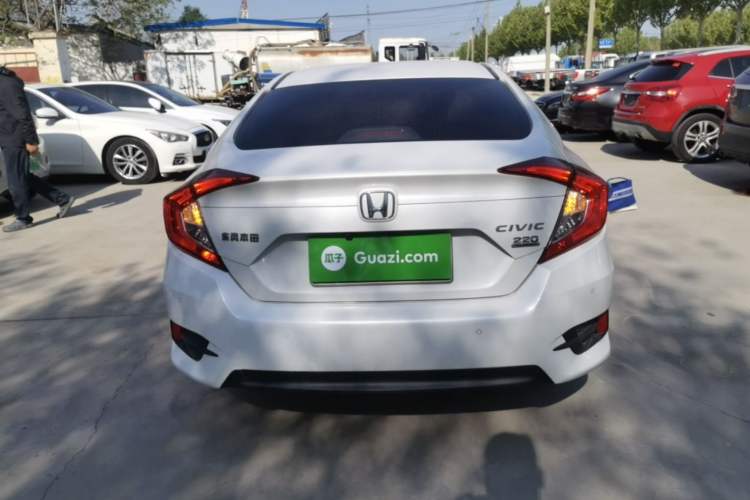 Used Honda Civic 2019 220TURBO CVT Dynamic Edition China VI Rear