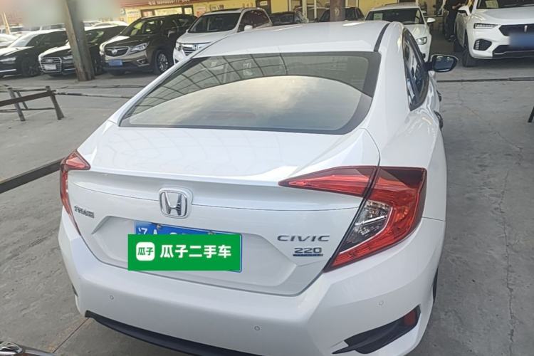 Used Honda Civic 2019 220TURBO CVT Dynamic Edition China VI Rear