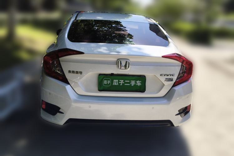 Used Honda Civic 2019 220TURBO CVT Dynamic Edition China VI Rear